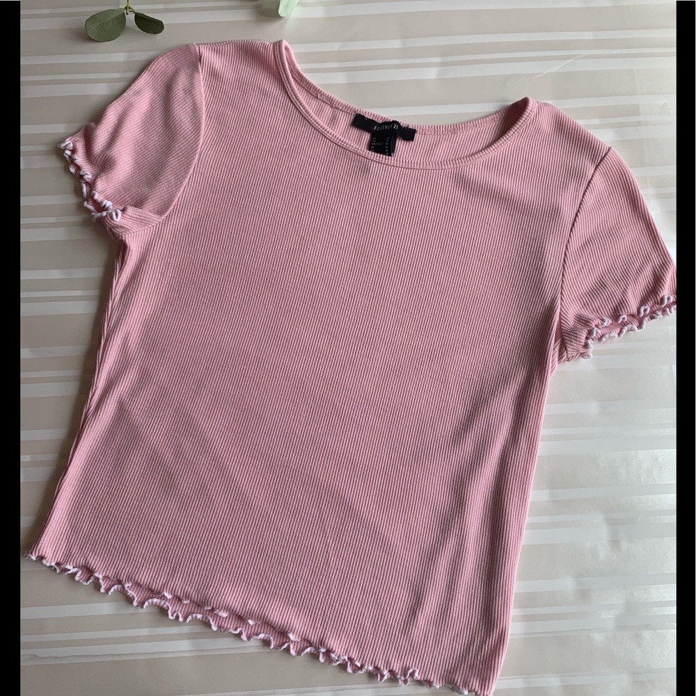 Forever 21 pink top Medium